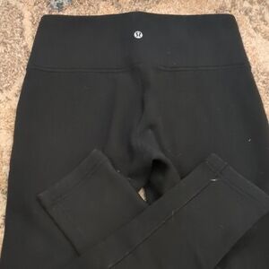 lululemon athletica Black Leggings Sleek Design